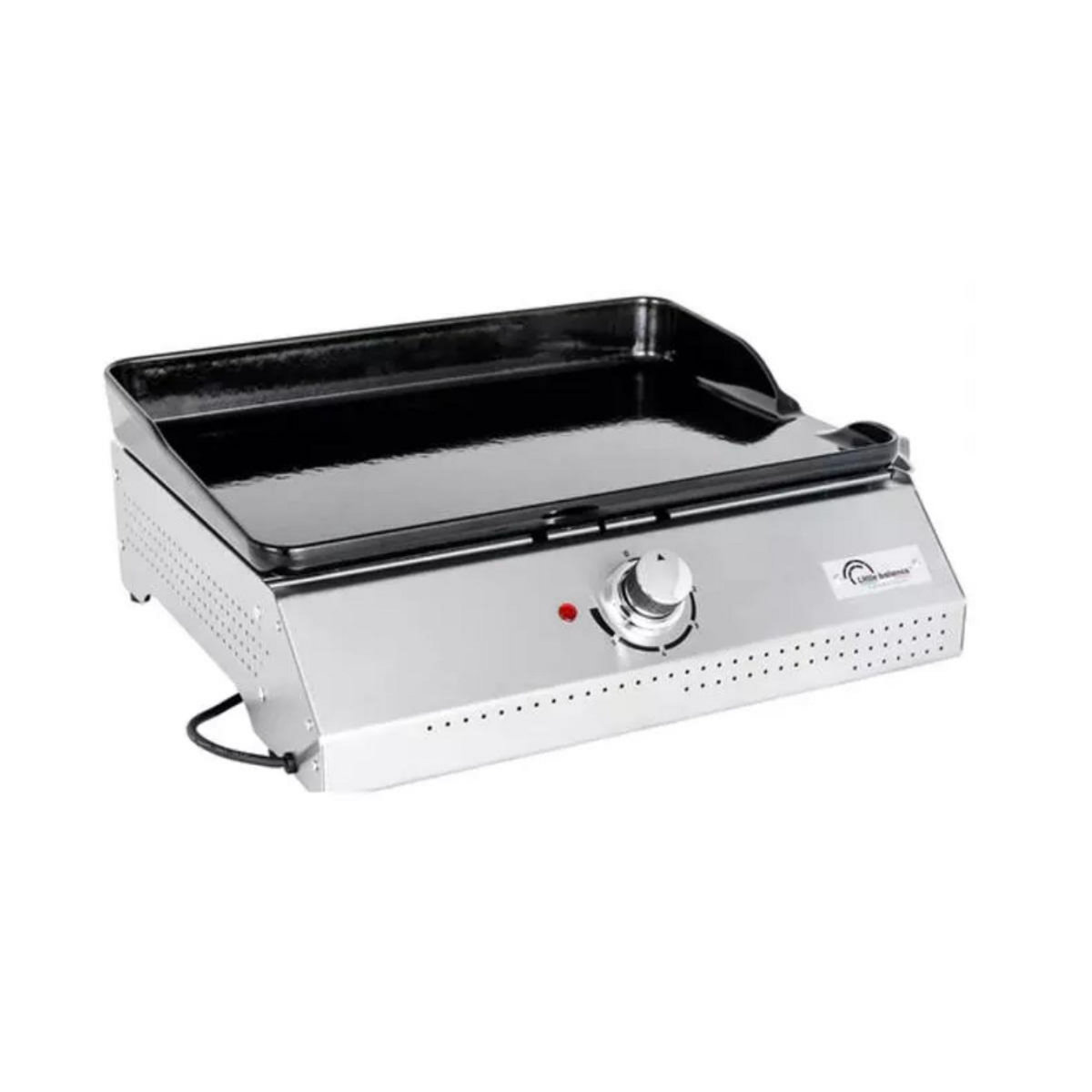 LITTLE BALANCE Plancha électrique 2150w plaque fonte émaillée 50x35cm - 8713