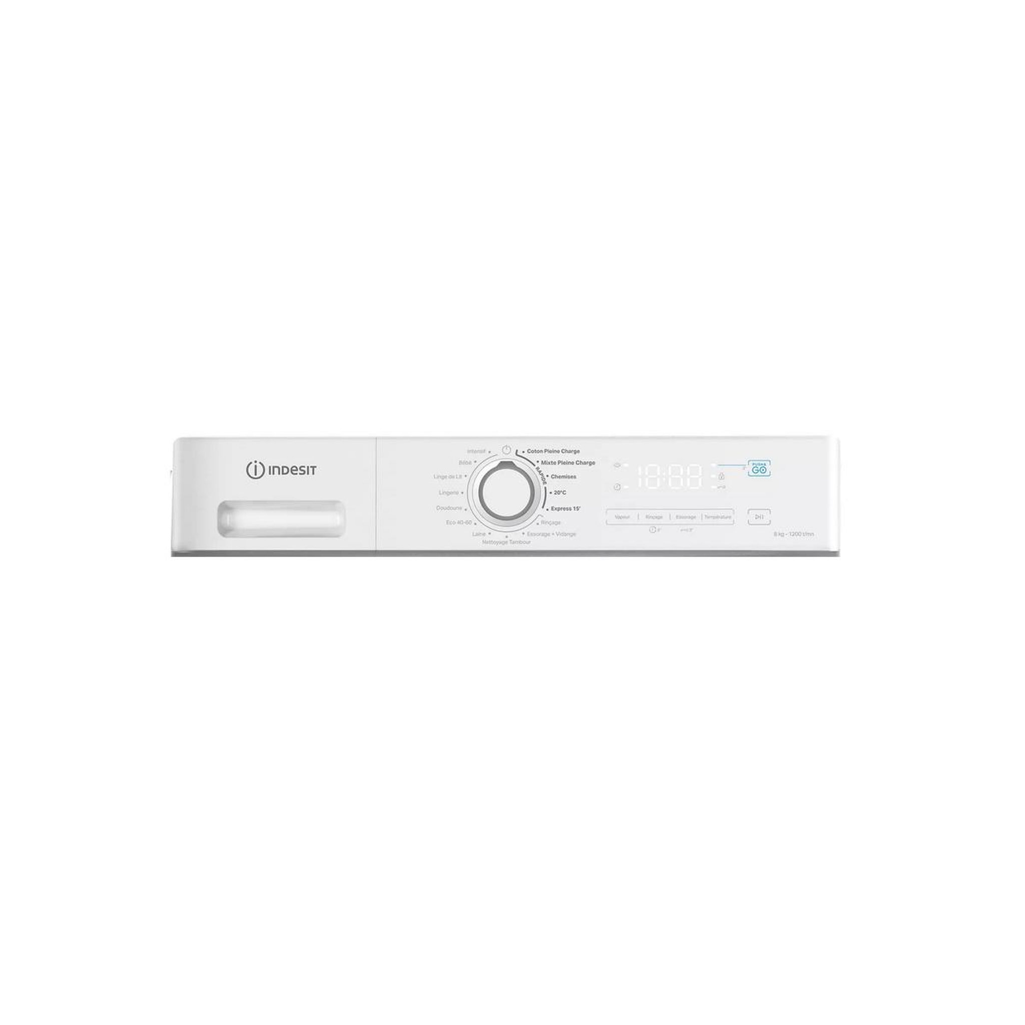 Voir la diapositive 4 : Indesit Lave-linge frontal 8 kg 1200 tours/min - ima862mytimefr