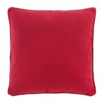 Paris Prix Housse de Coussin  Twily  40x40cm Rouge