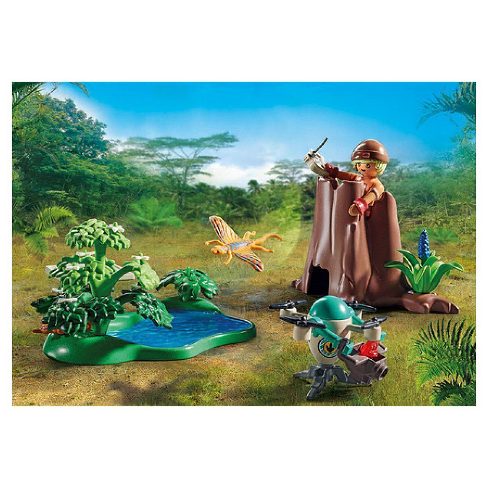 Voir la diapositive 4 : PLAYMOBIL 71525  drone d'observation avec dimorphodon