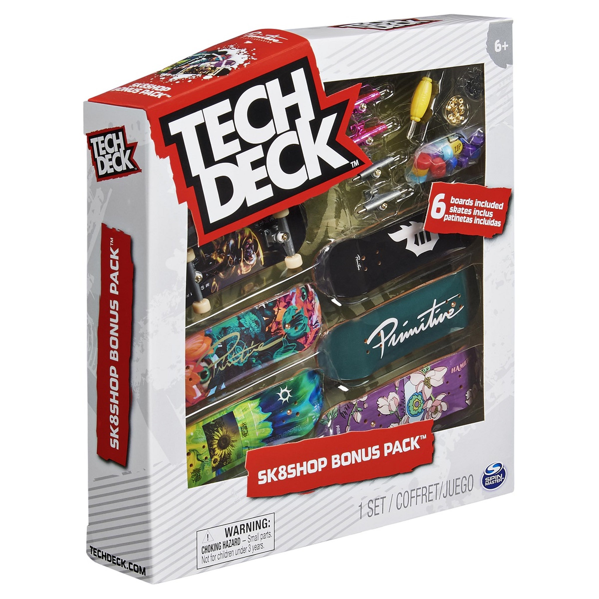 Voir la diapositive 4 : SPIN MASTER Miniature - Skate Shop bonus pack Tech deck