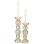 Voir la diapositive 4 : Paris Prix Chandelier Design en Verre  Davis  26cm Champagne