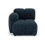 Voir la diapositive 1 : LISA DESIGN Grace - module d'assise gauche en velours texturé