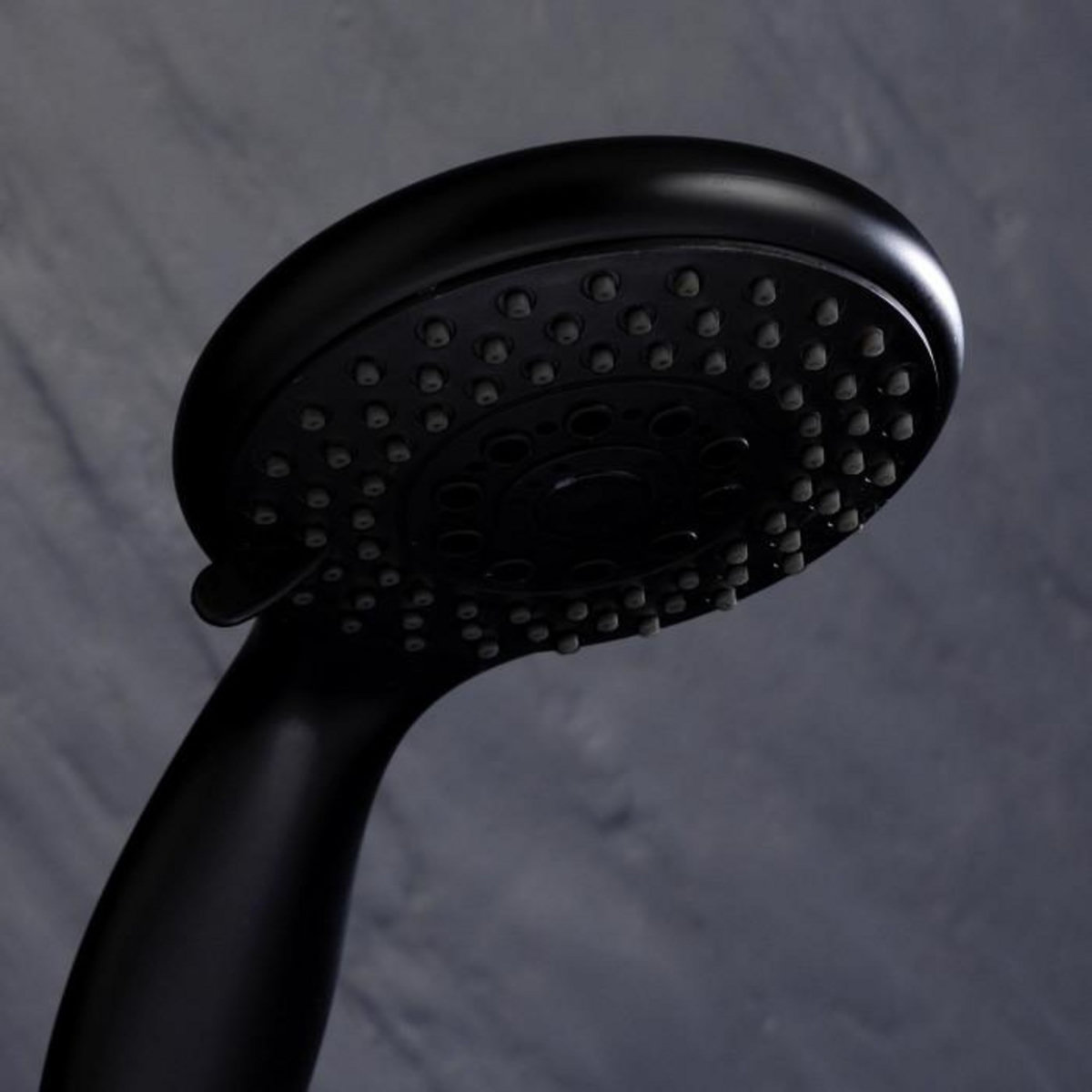 Paris Prix Ensemble de Douche 3 Fonctions  Hydro  22cm Noir