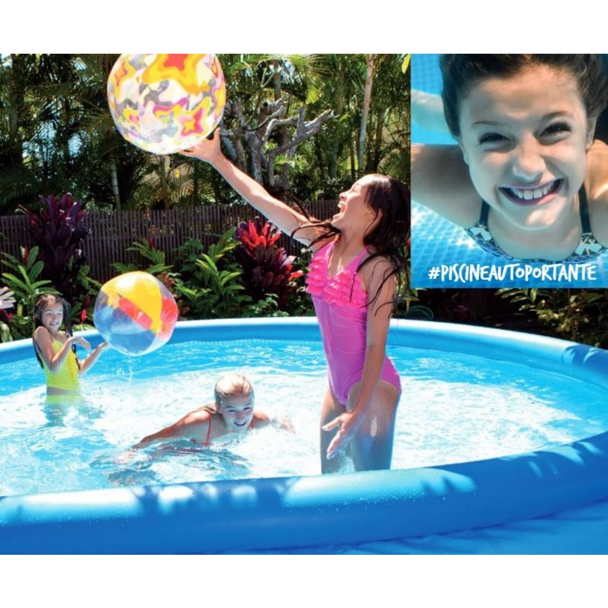 Intex Piscine autoportée ronde - 3,05 x 76cm - EASY SET