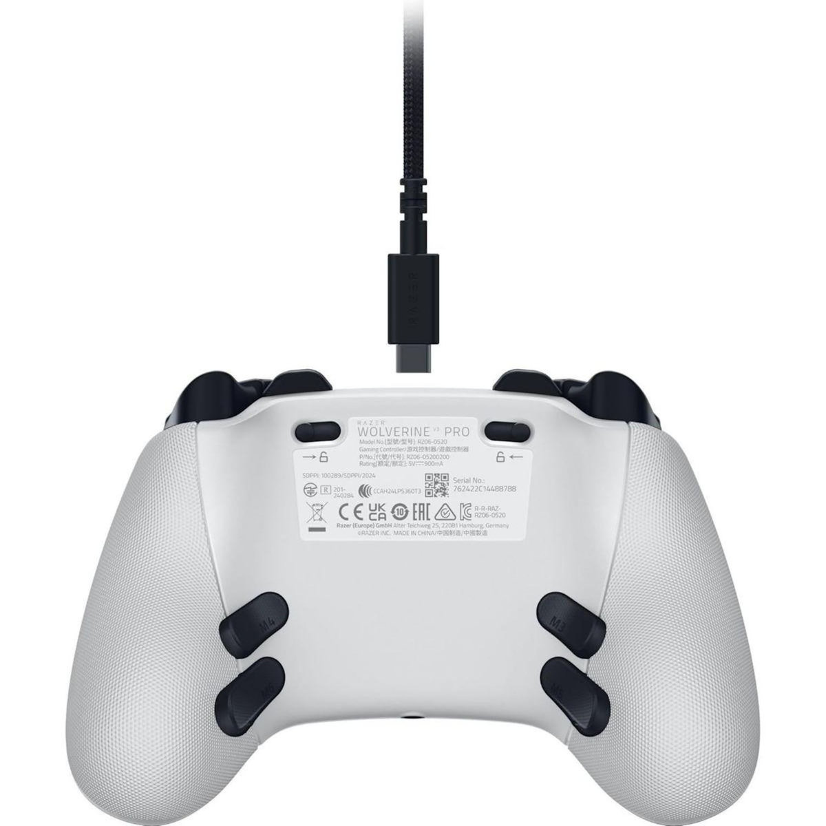 Razer Manette Wolverine V3 Pro Blanche