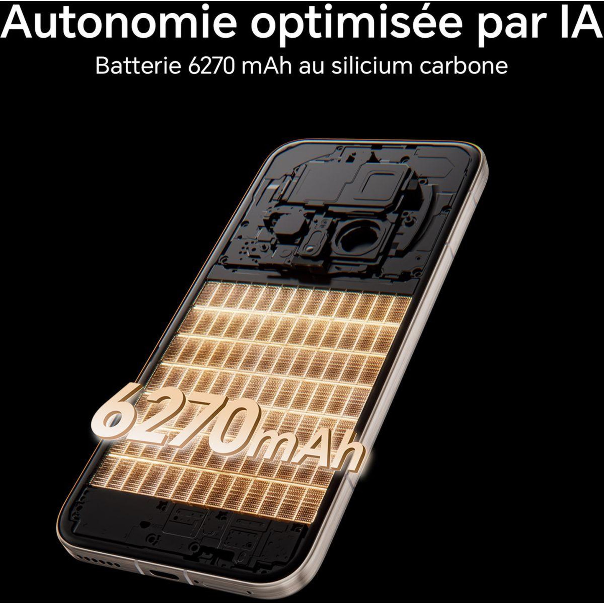 Voir la diapositive 4 : HONOR Smartphone magic8 pro noir 512go 5g