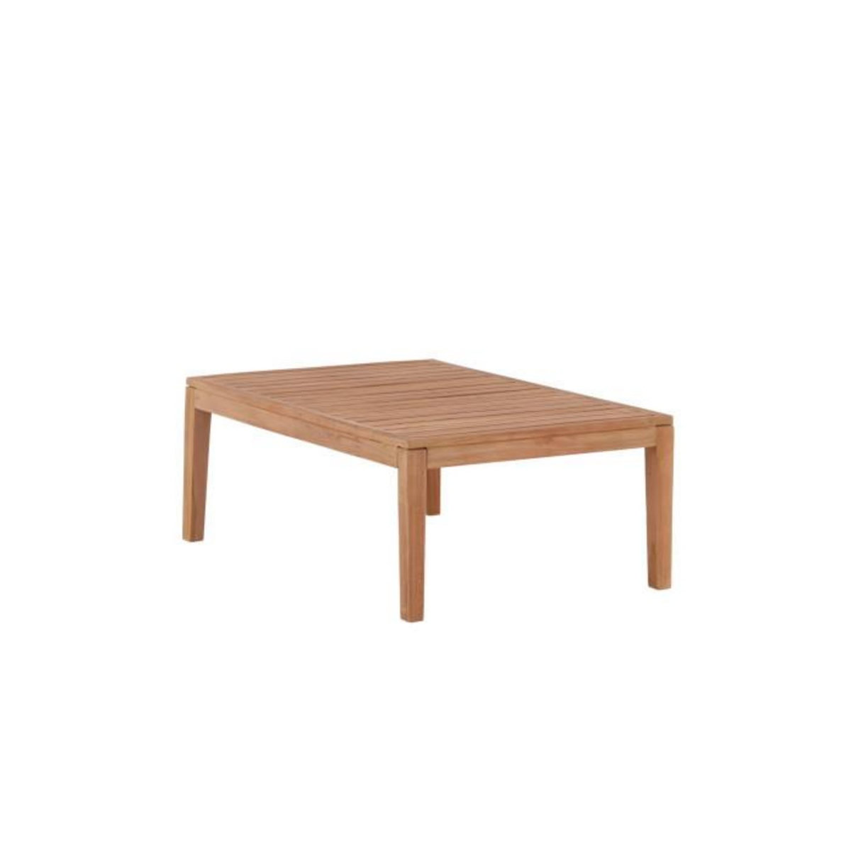 Paris Prix Table Basse de Jardin en Teck  Amlan  110cm Naturel