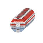 KWB 10 disques à tronçonner métaux 125x1,2 pour meuleuse