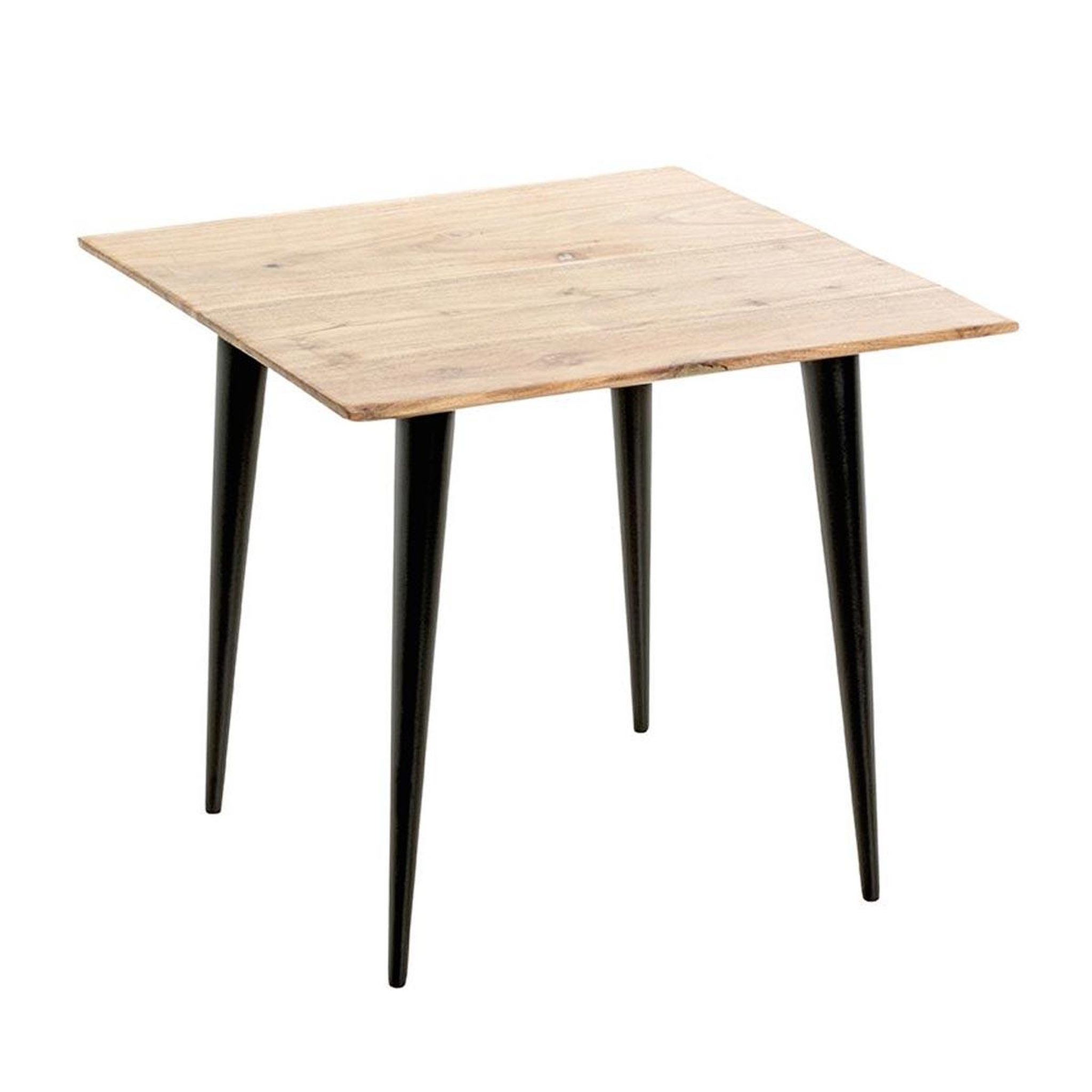 Paris Prix Table d'appoint en bois  ciotat  46cm naturel & noir