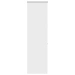 VIDAXL Store enrouleur de douche avec cassette largeur du tissu 76 cm