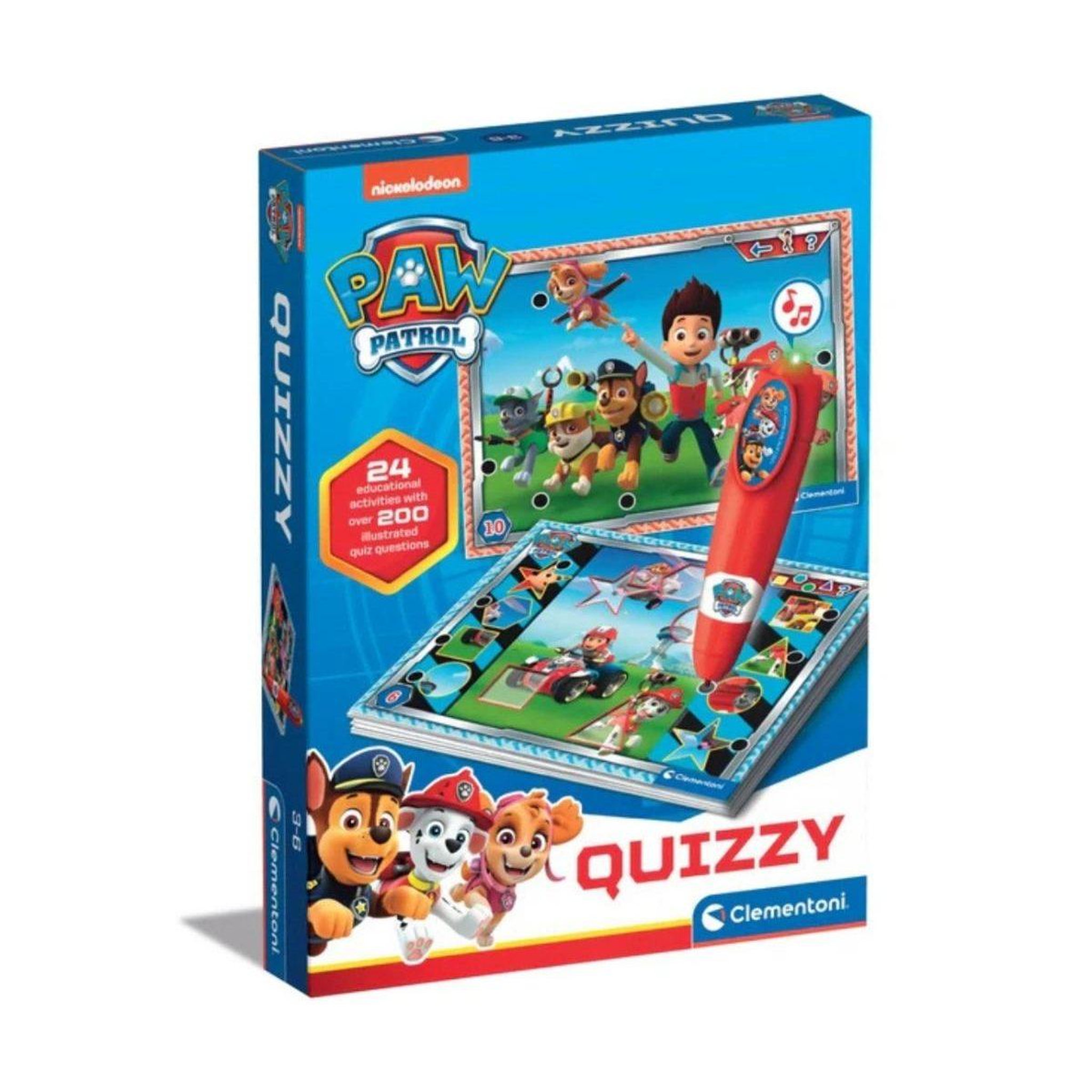 CLEMENTONI Quiz interactif  16334 pat' patrouille - plus de 200 questions