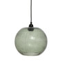 Voir la diapositive 1 : Paris Prix Lampe Suspension en Verre  Saturne  23cm Vert