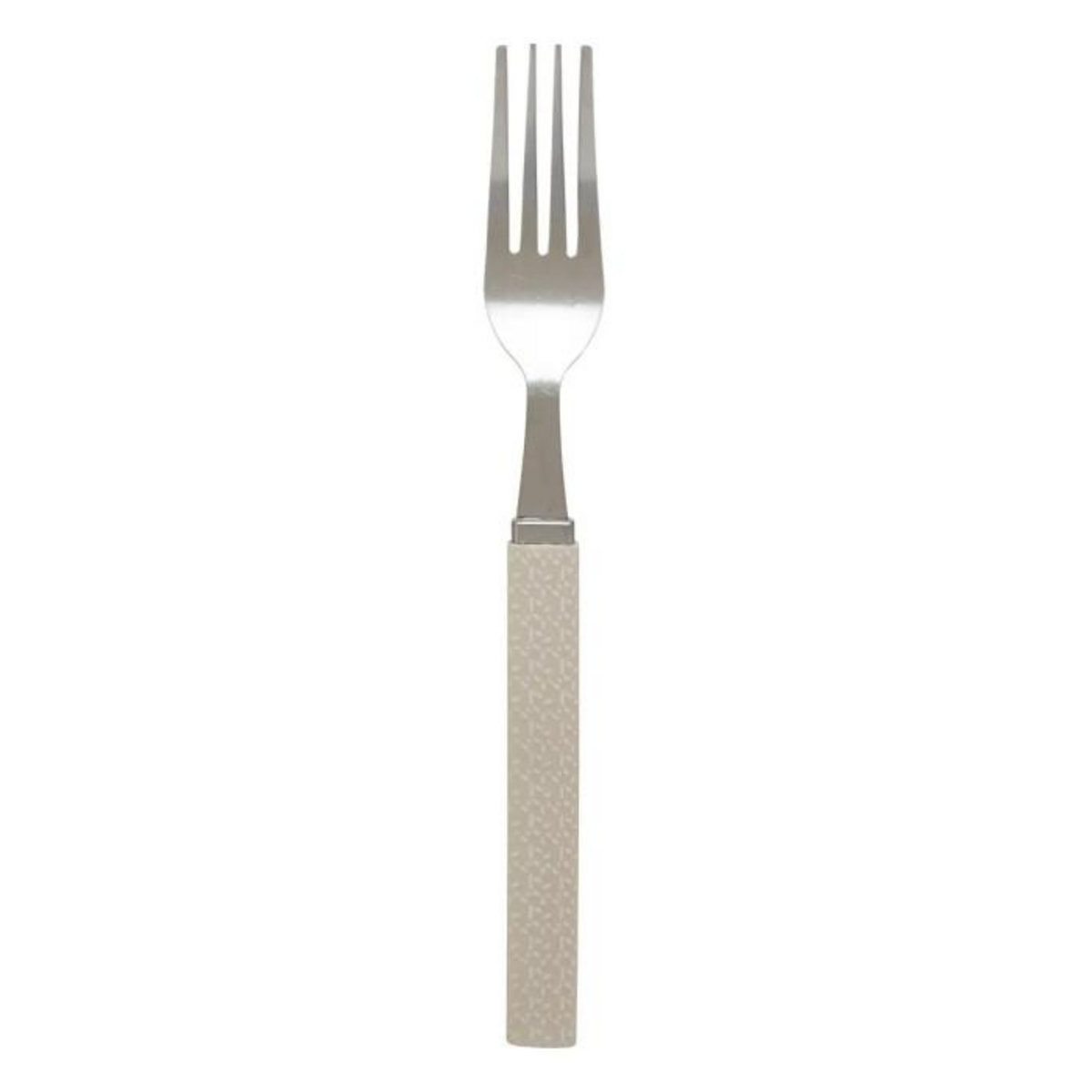 SECRET DE GOURMET Ménagère 24 Pièces Avec Rack  Géo  24cm Beige