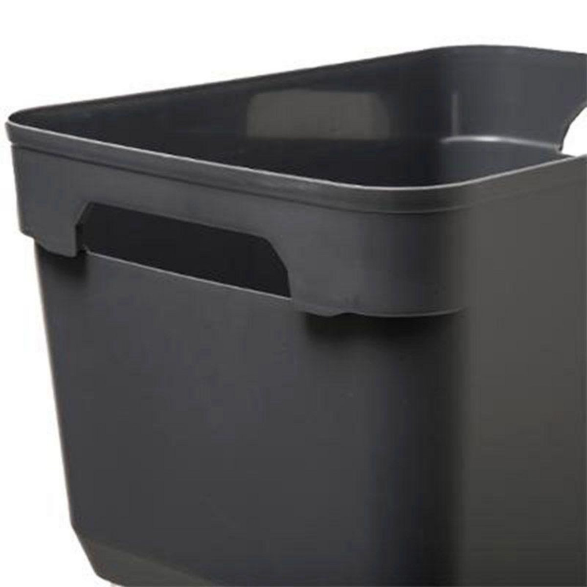 Bac de Rangement  Solutions  43cm Gris
