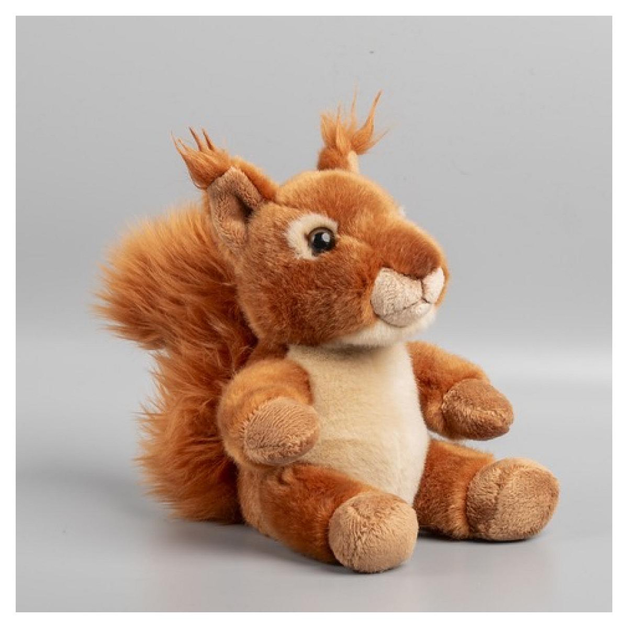 Voir la diapositive 2 : Anima Peluche Ecureuil Tetabizous- 17cmH