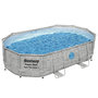 Voir la diapositive 4 : BESTWAY Bestway Ensemble de piscine Power Steel 488x305x107 cm