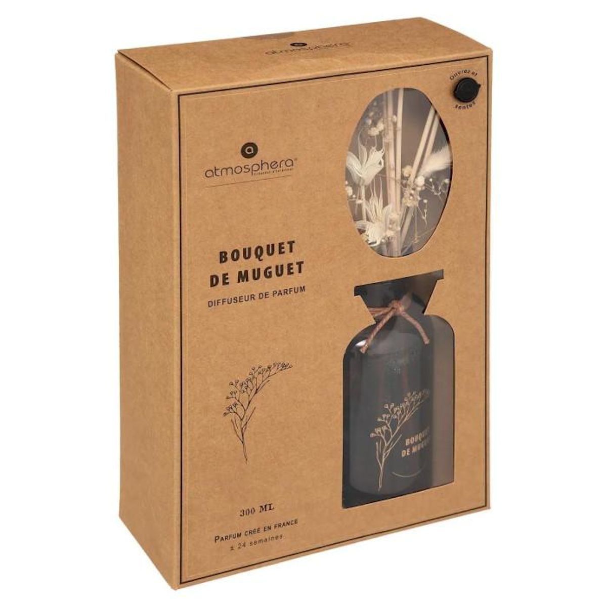 ATMOSPHERA Diffuseur de Parfum  Mula  300ml Bouquet de Muguet