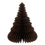 Voir la diapositive 1 : Paris Prix Sapin de Noël à Poser en Papier  Pliant  30cm Marron