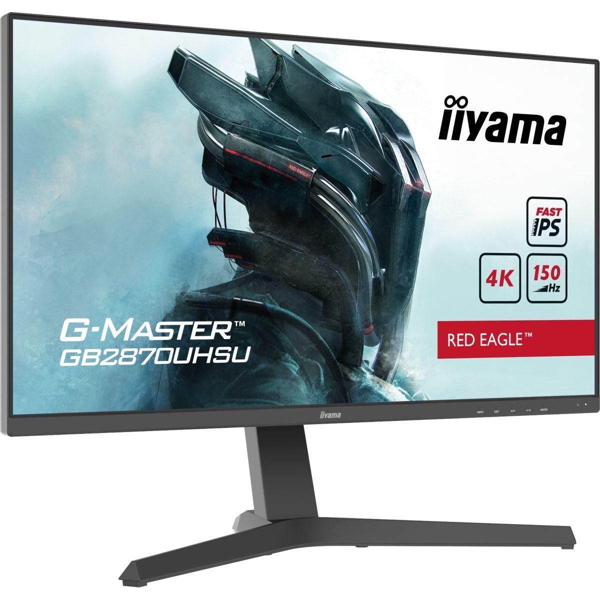 Iiyama Ecran PC Gamer G-MASTER GB2870UHSUB1 Plat 28'' Fast IPS