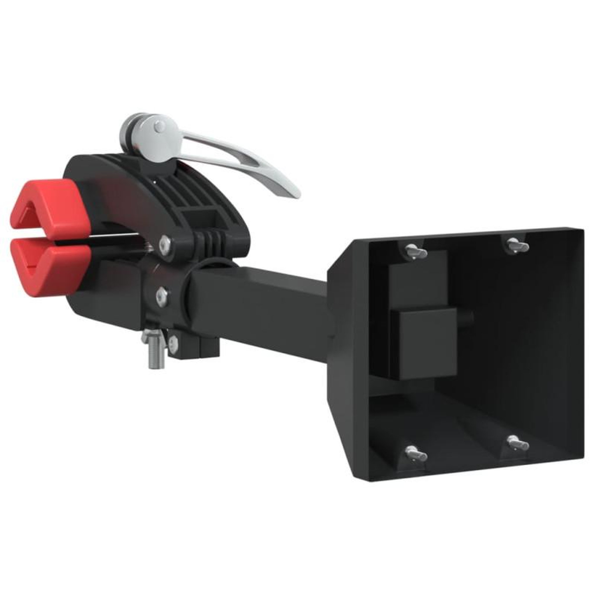 Voir la diapositive 6 : VIDAXL Support mural pour réparation de vélo pliable rouge et noir