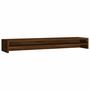 Voir la diapositive 2 : VIDAXL Support de moniteur Chêne marron 100x24x13 cm Bois d ingénierie