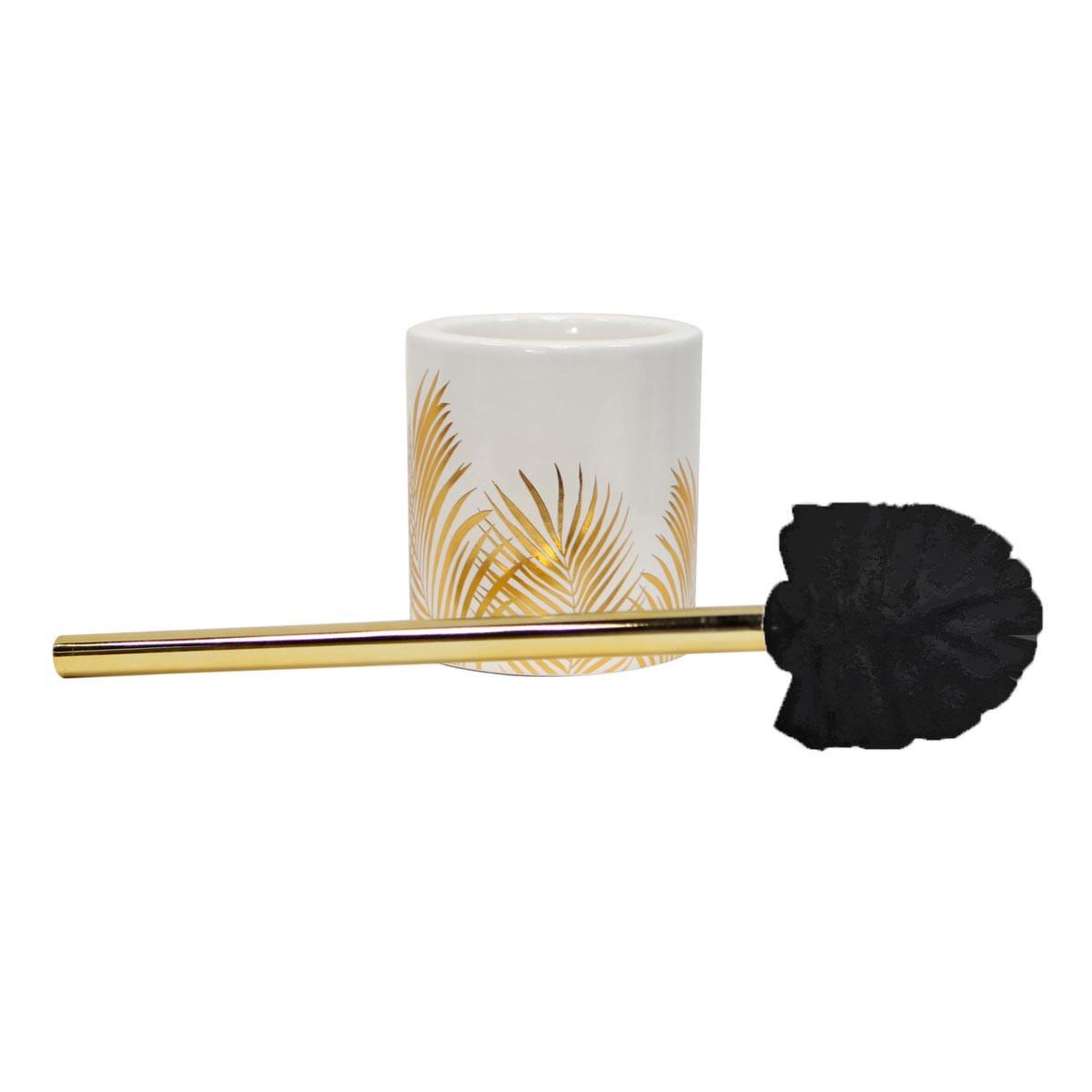 Douceur d'Intérieur Brosse wc imprimée  orbella  40cm blanc