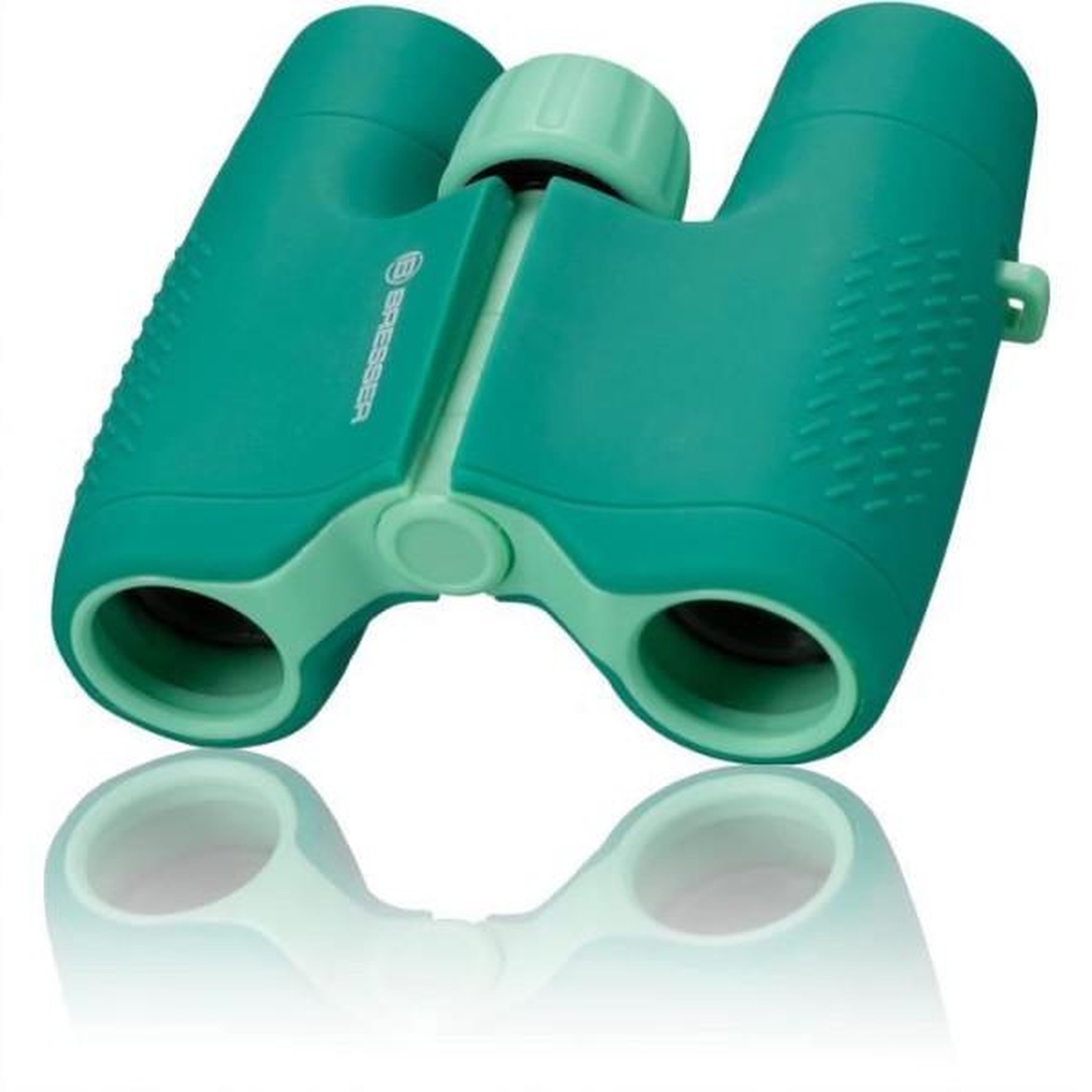 Voir la diapositive 2 : Bresser Jumelles pour enfants robustes - BRESSER JUNIOR - ergonomiques - agrandissement 6x - vert