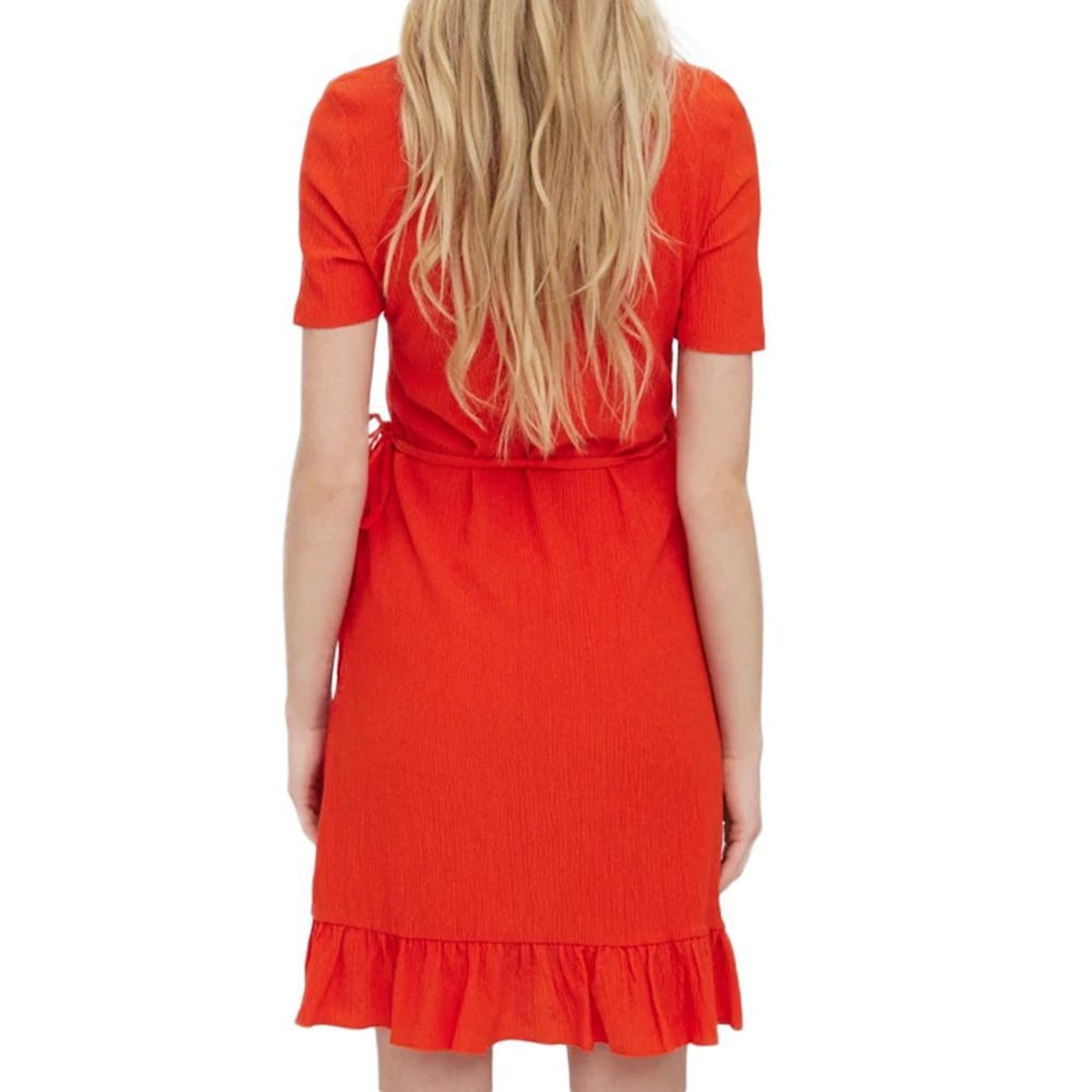 Vero Moda Robe Orange Femme Vero Moda Haya