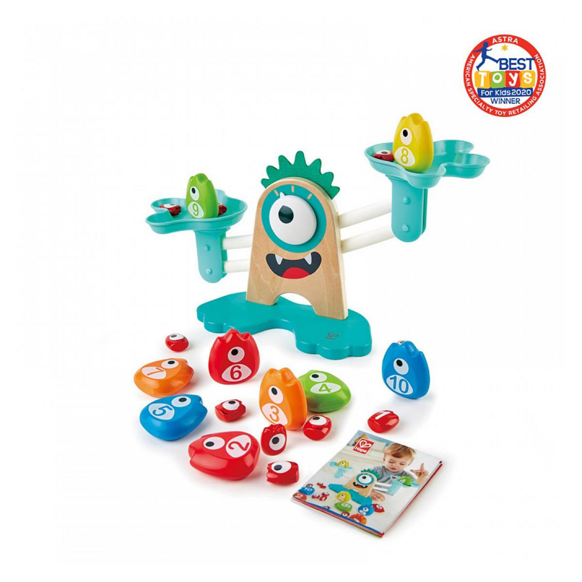 Hape Balance Mathématiques Monstres : Aide aux Calculs Amusante pour Enfants