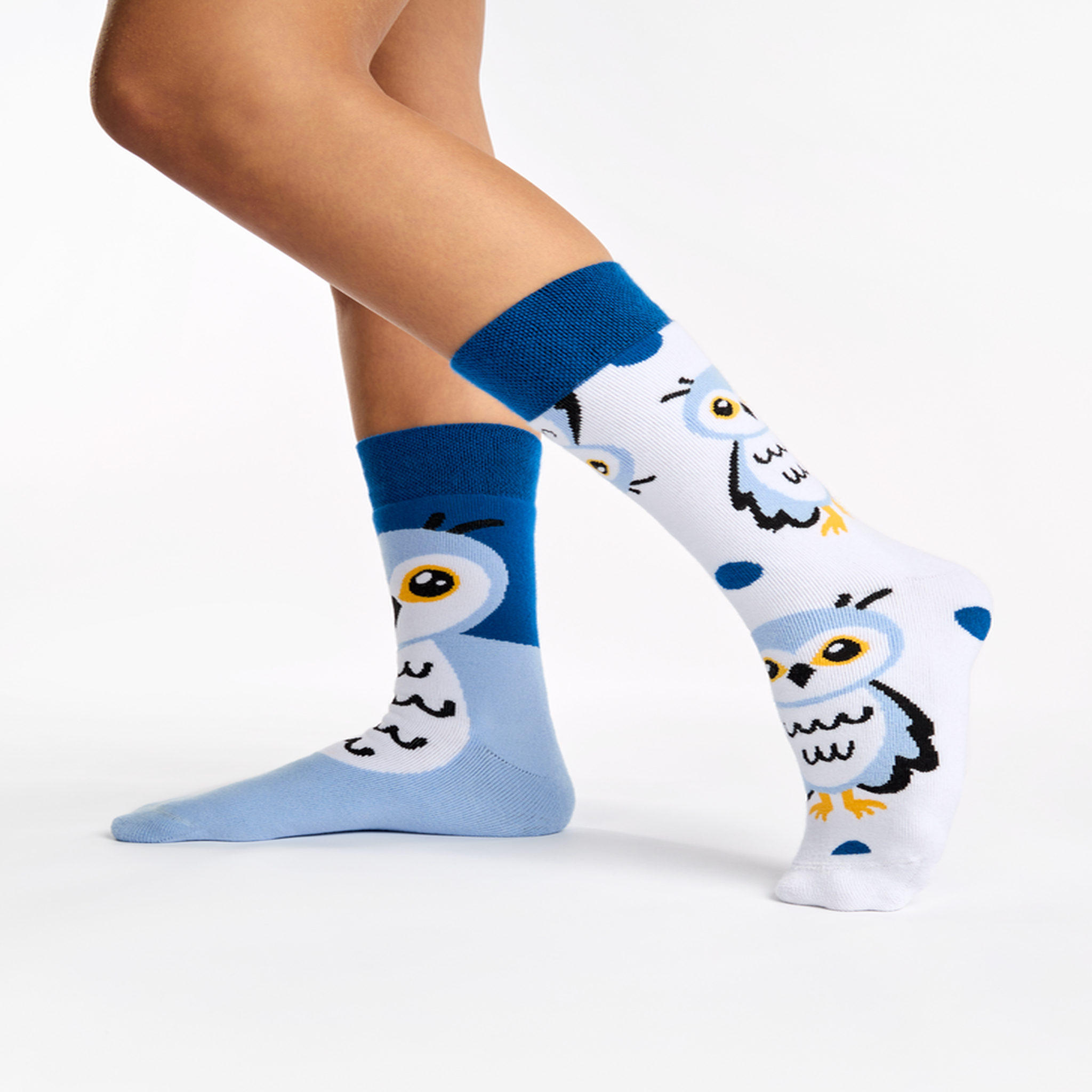 Voir la diapositive 3 : DEDOLES Chaussettes chaudes hibou des neiges