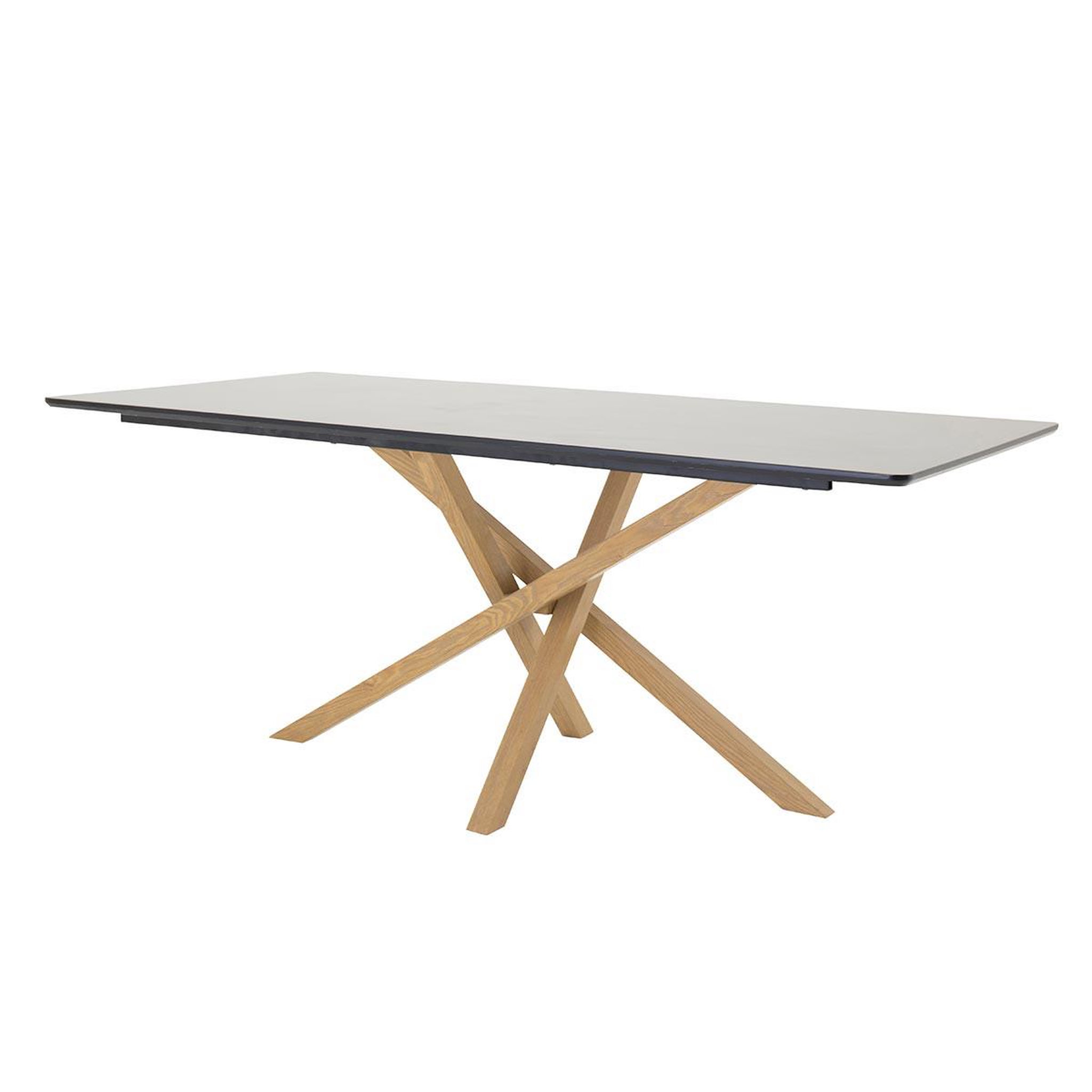 Paris Prix Table à manger  piazza  180cm noir & naturel
