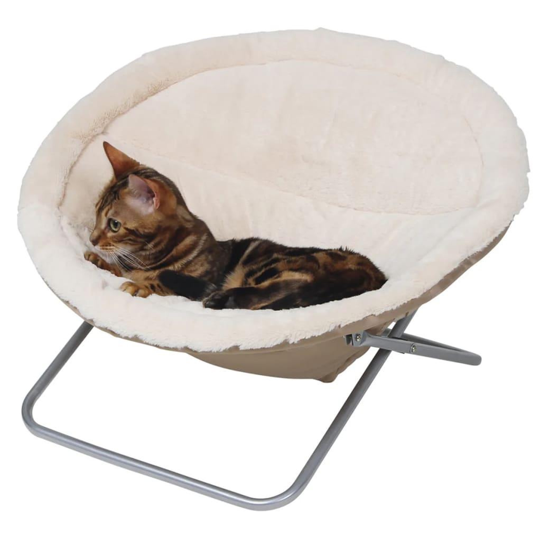 Voir la diapositive 2 : KERBL Kerbl Lit pour chats Alice Beige 58 cm 82640