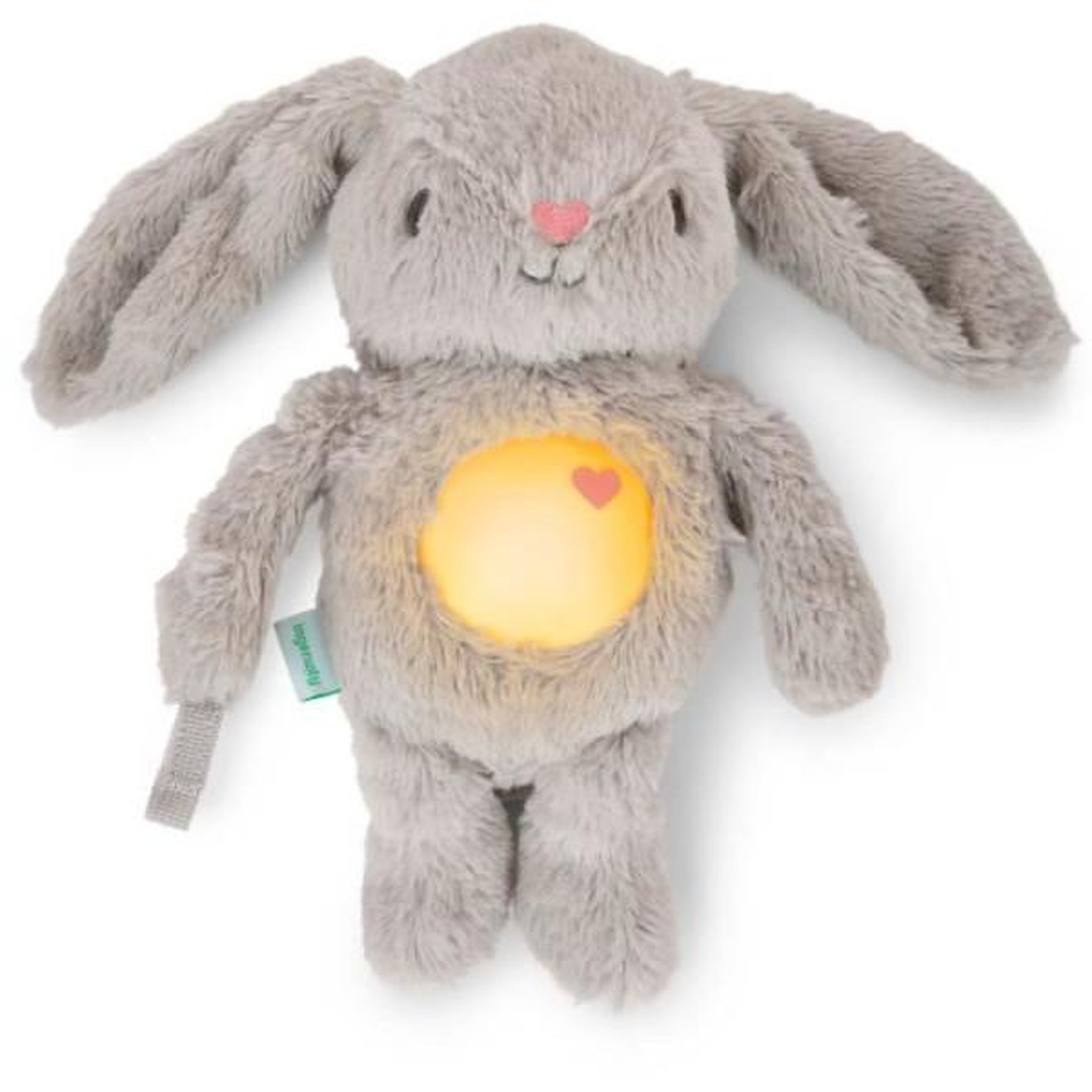 MARKET24 INGENUITY Veilleuse bébé, Doudou lapin, peluche Sylvie, réponds au pleurs de bébé, musicale, lumineuse, bruits blanc, et at