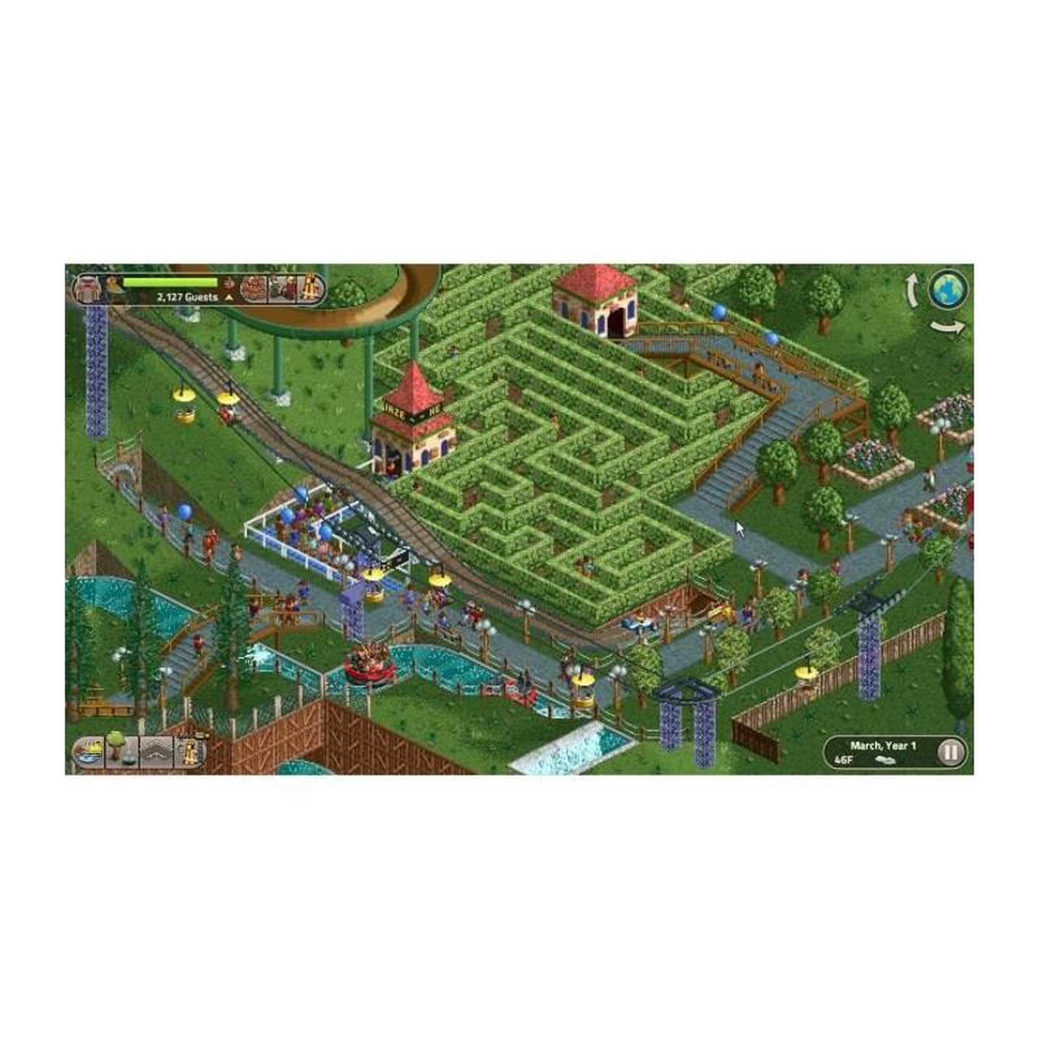 Voir la diapositive 6 : Just for games RollerCoaster Tycoon Classic - Jeu Nintendo Switch