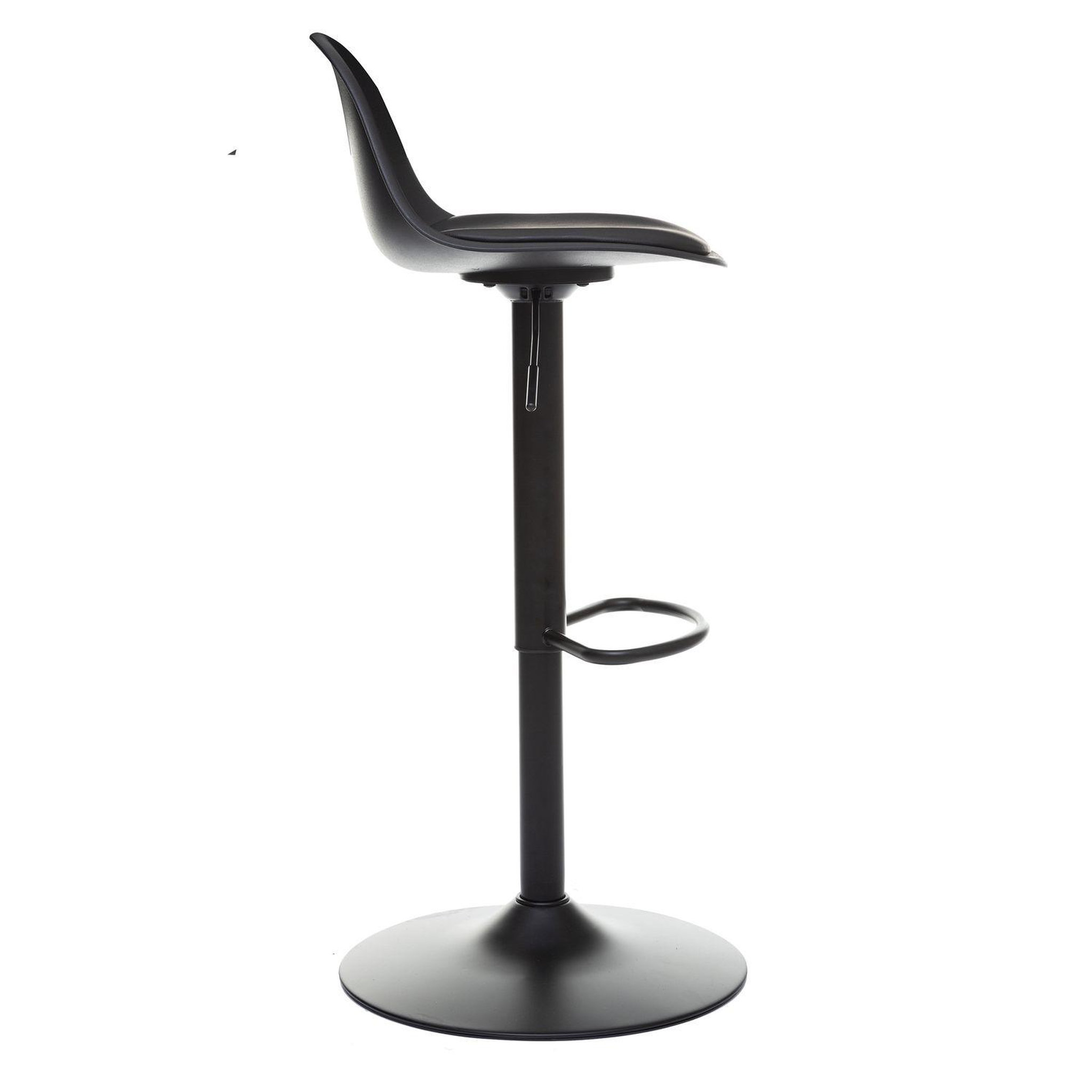 Voir la diapositive 5 : TOILINUX Lot de 2 Chaises de bar Aiko en polypropylène ajustable