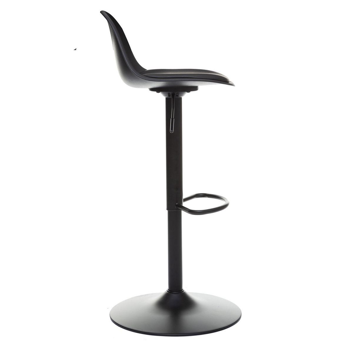 TOILINUX Lot de 2 Chaises de bar Aiko en polypropylène ajustable