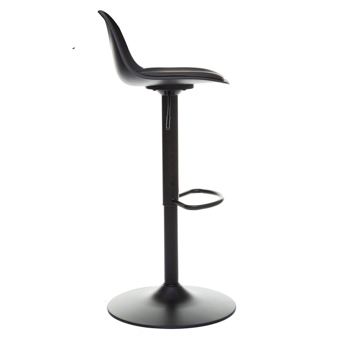 TOILINUX Lot de 2 Chaises de bar Aiko en polypropylène ajustable