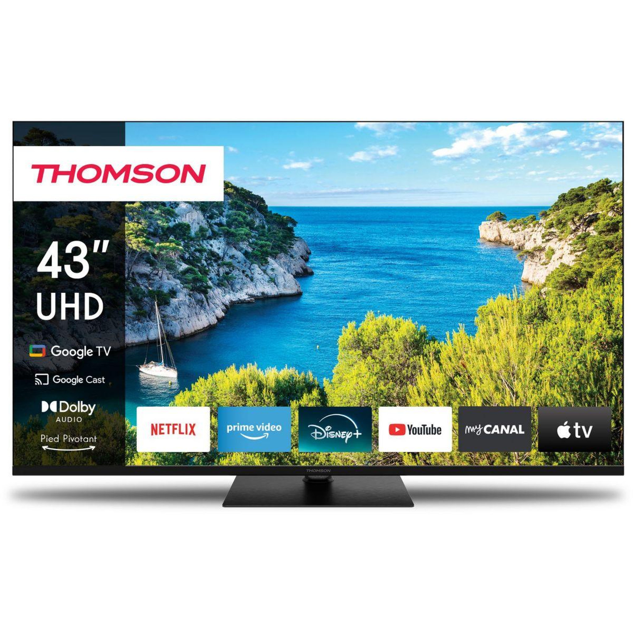 Voir la diapositive 1 : THOMSON TV LED 43UG5C14-43 pouces (109cm)