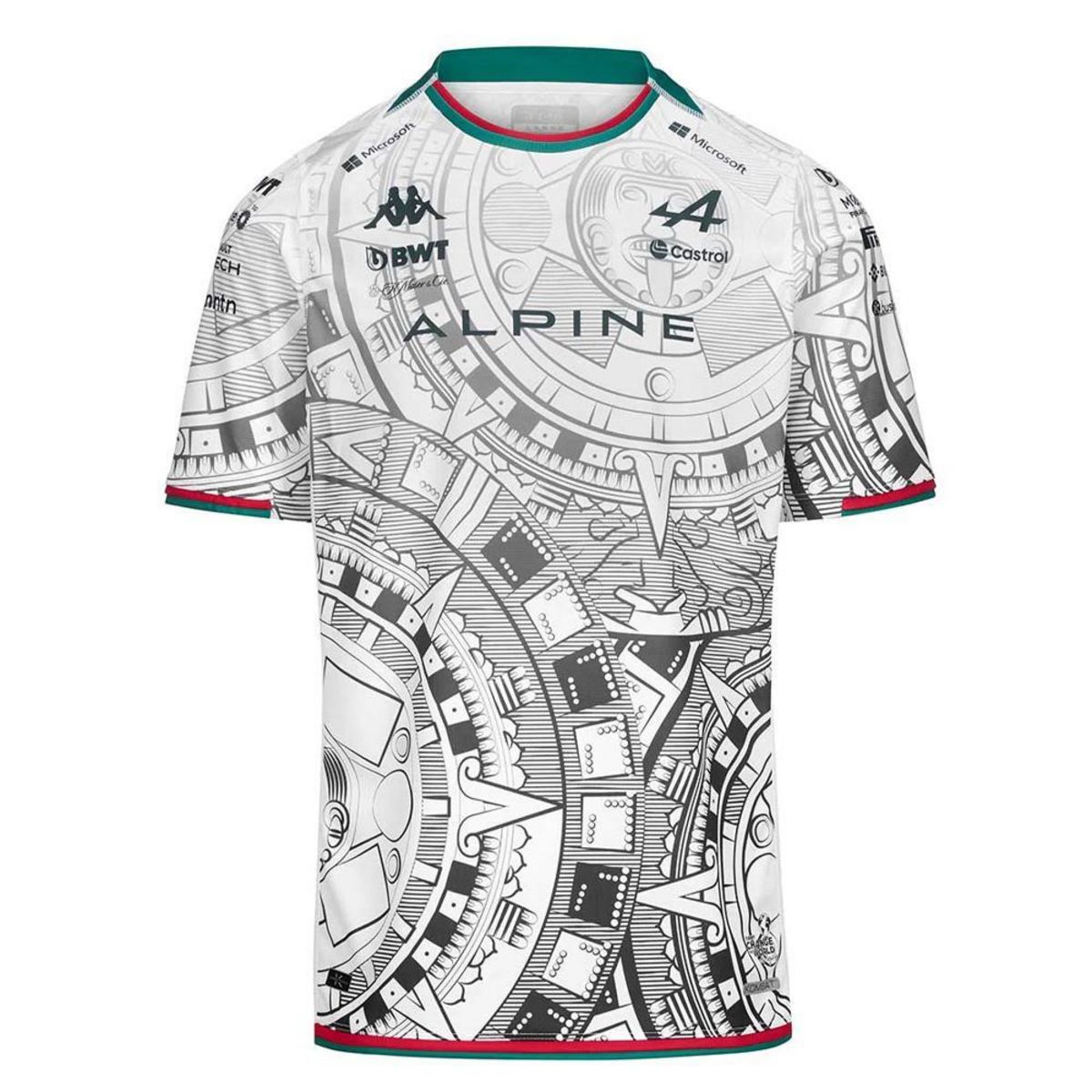 KAPPA Maillot Kombat  Homme Ocon BWT Kappa Alpine F1 Team 2024