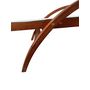 Voir la diapositive 4 : CONCEPT USINE Transat en bois et toile PVC blanc NAARI