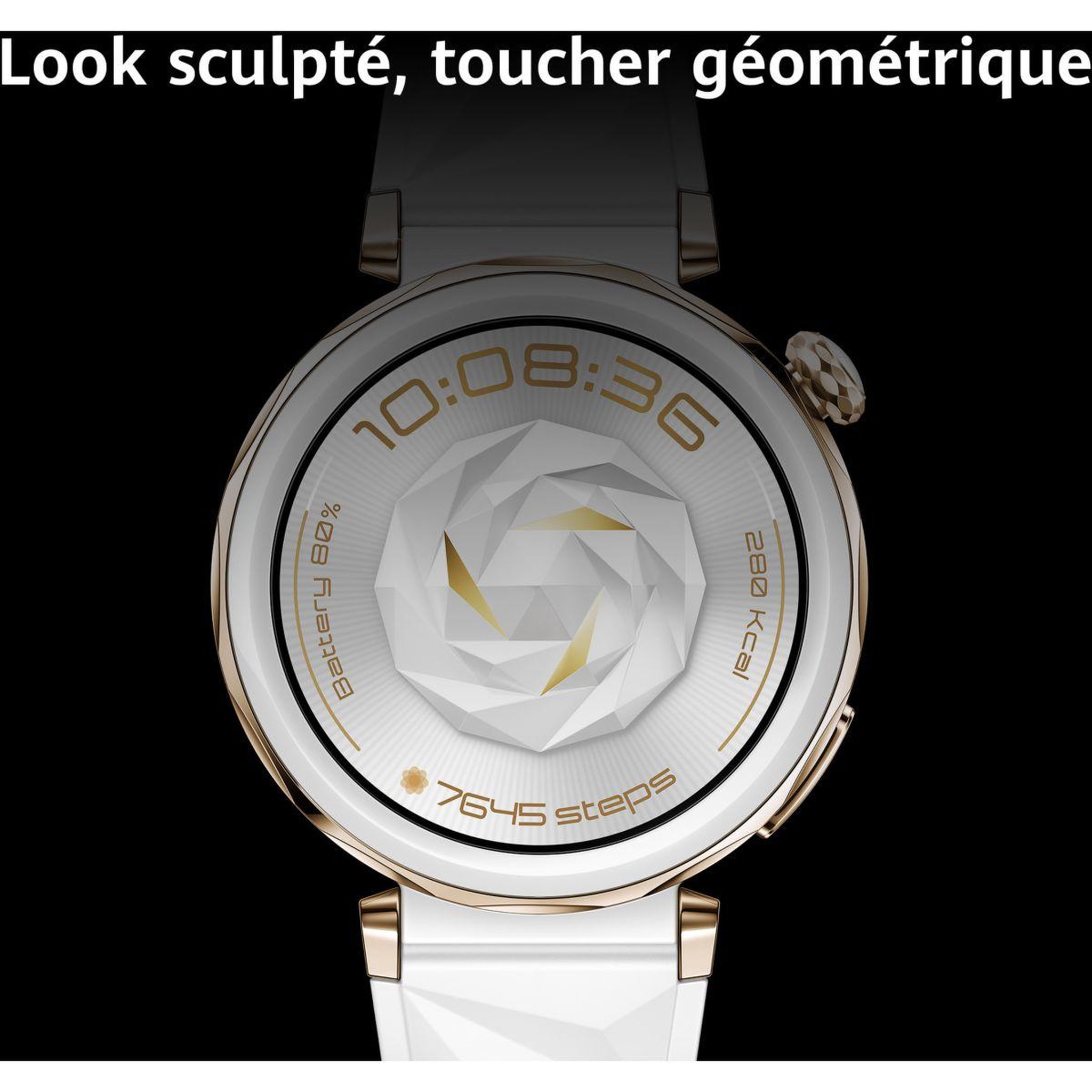 Voir la diapositive 2 : HUAWEI Montre connectée Watch GT5 Pro 41mm  Blanc