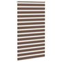 Voir la diapositive 3 : VIDAXL Store zebre marron 130x200cm largeur du tissu 125,9cm polyester