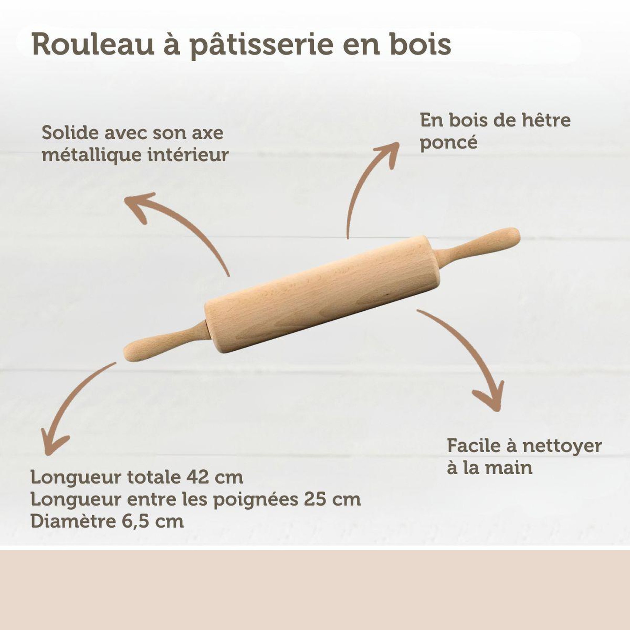 Voir la diapositive 4 : ZENKER Ensemble de pâtisserie zenker emporte-piéces et rouleau à pâtisserie