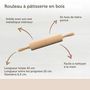 Voir la diapositive 4 : ZENKER Ensemble de pâtisserie Zenker emporte-piéces et rouleau à pâtisserie