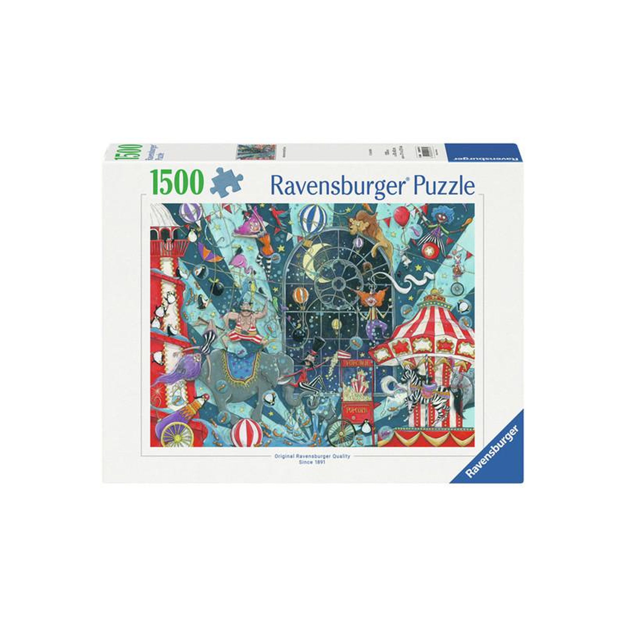 RAVENSBURGER Ravensburger - Jigsaw puzzle Willkommen Beim Zirkus, 1000 pcs. 12000797 5