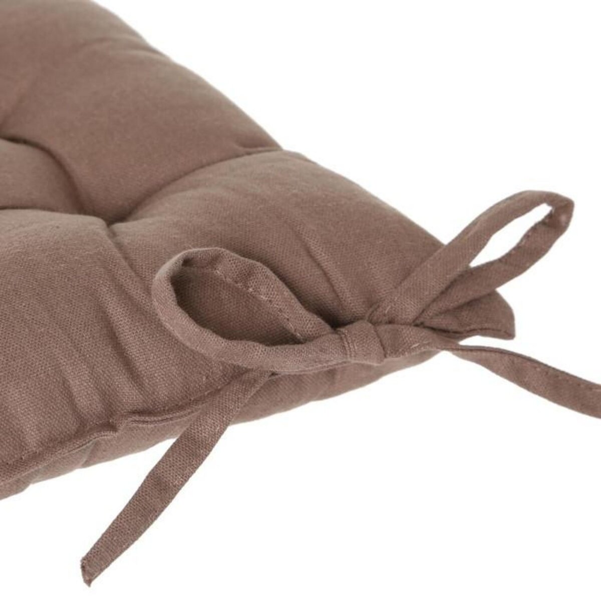 ATMOSPHERA Galette de Chaise  Loria  38x38cm Taupe