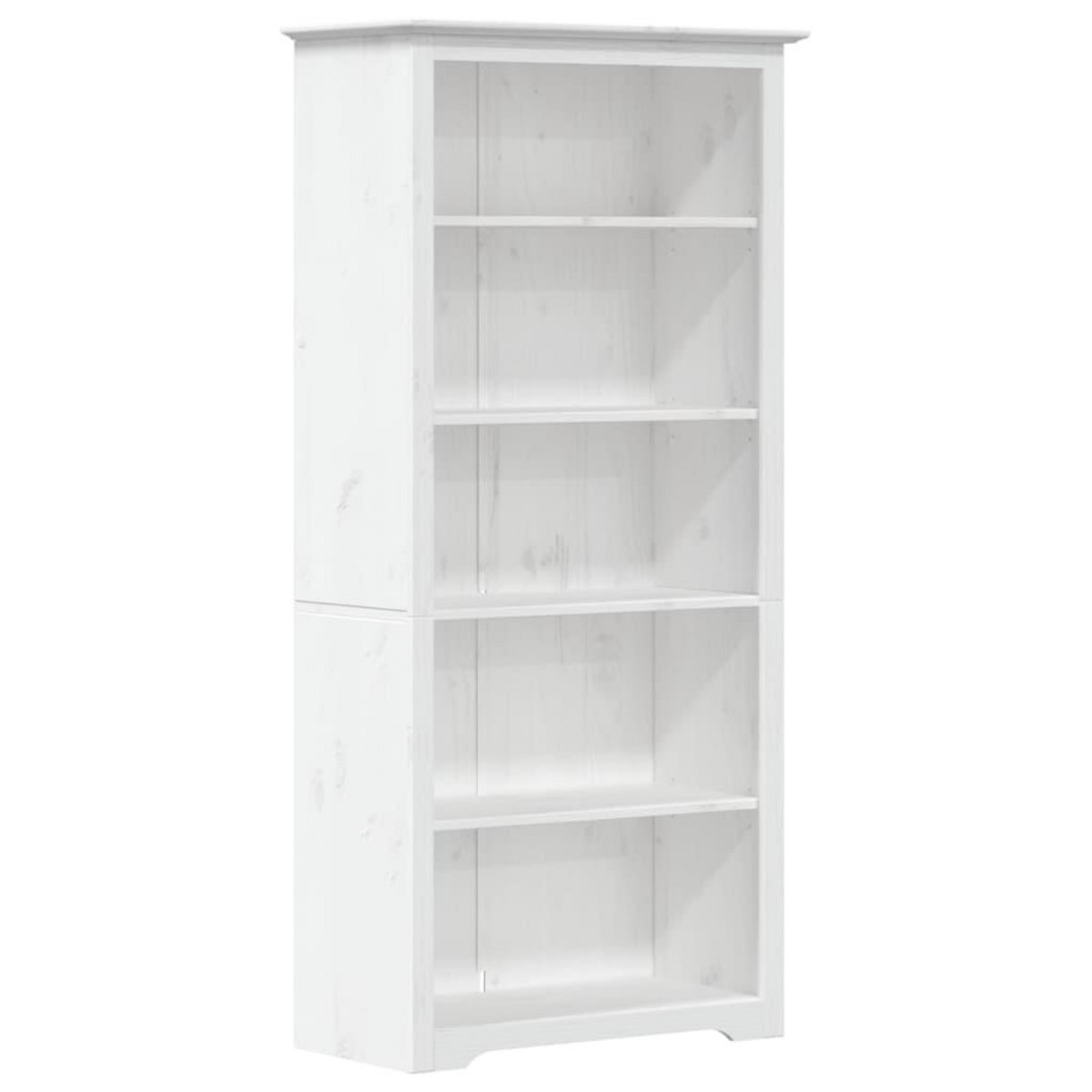 VIDAXL Bibliotheque BODO blanc 82x40x173 cm bois pin massif 5 niveaux