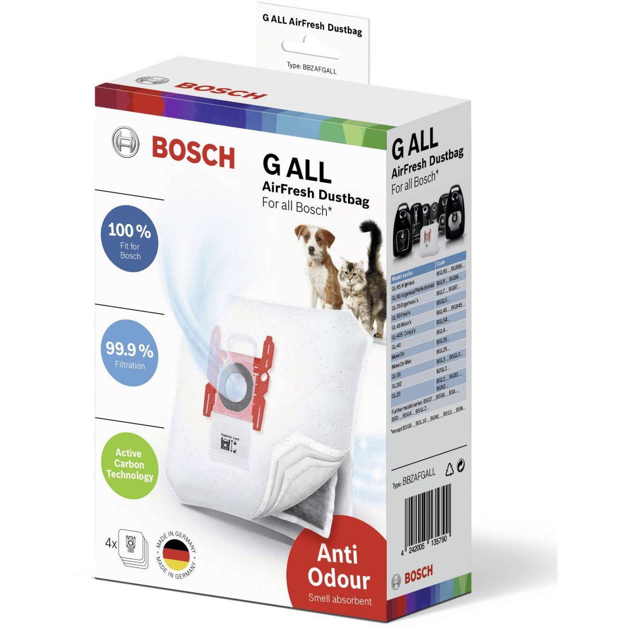 BOSCH Sac aspirateur g all