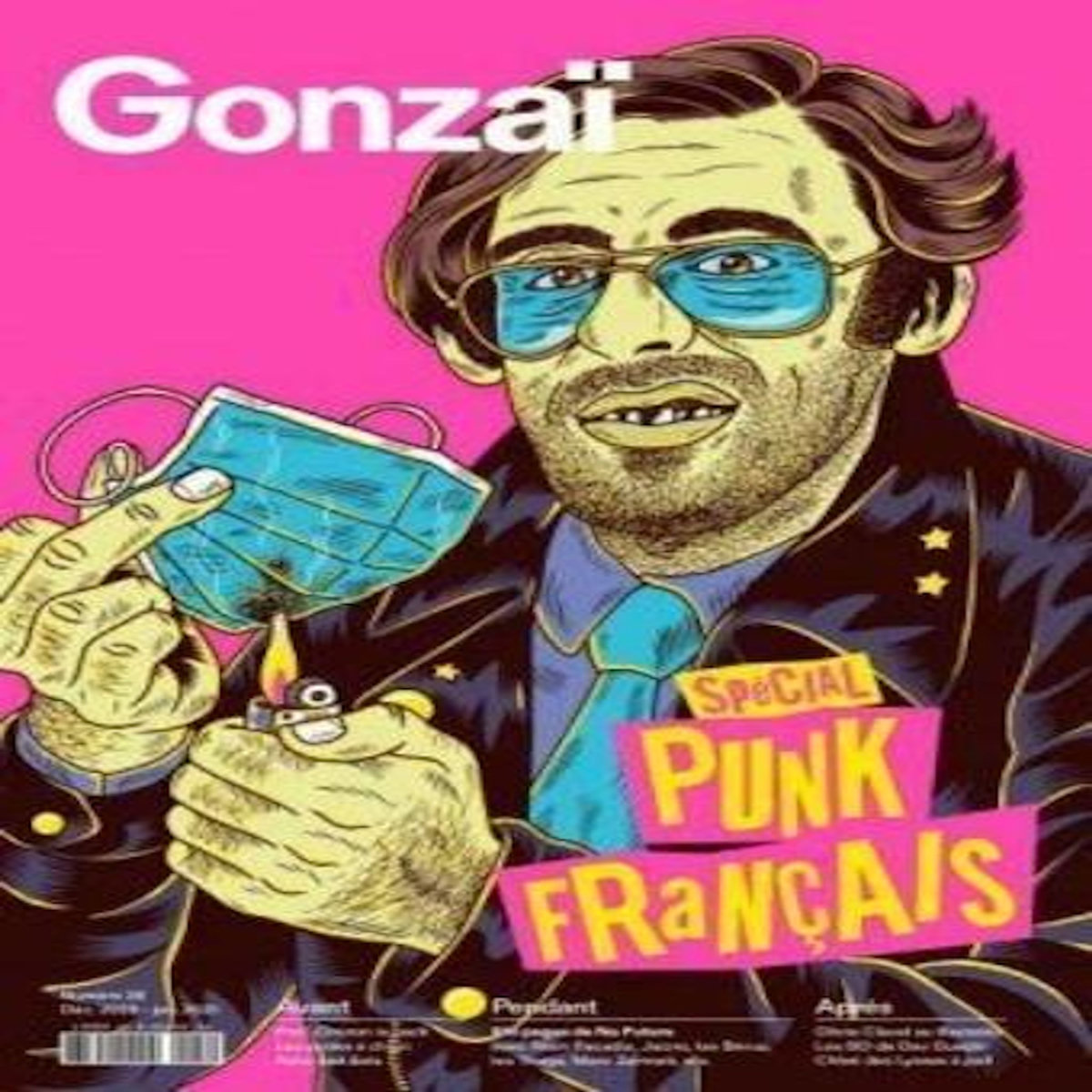 GONZAI N° 36, DECEMBRE 2020-JANVIER 2021 : SPECIAL PUNK FRANCAIS, Ducres Thomas